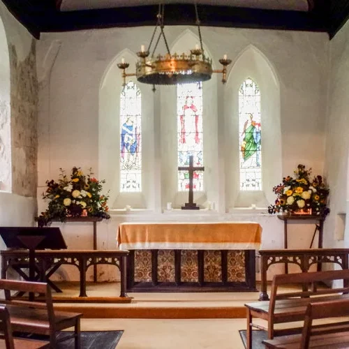Inside view of the Church