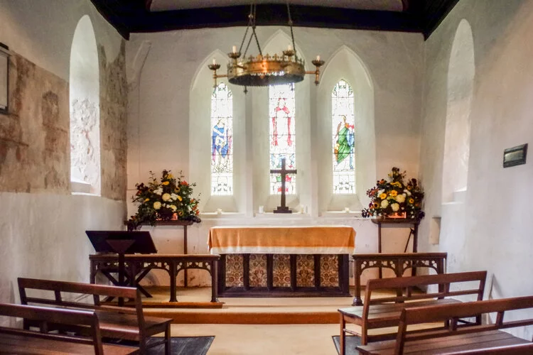 Inside view of the Church